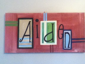 Children's Personalized Canvas