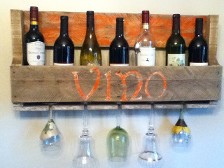 Pallet Wine Rack